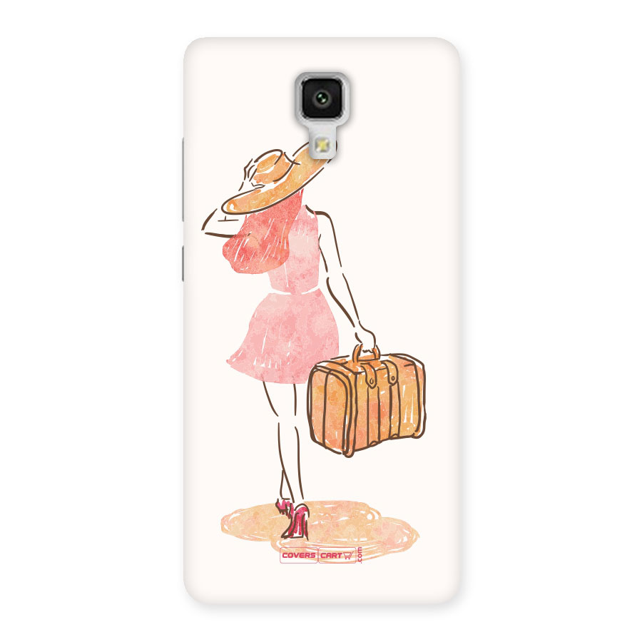 Travel Girl Back Case for Xiaomi Mi 4