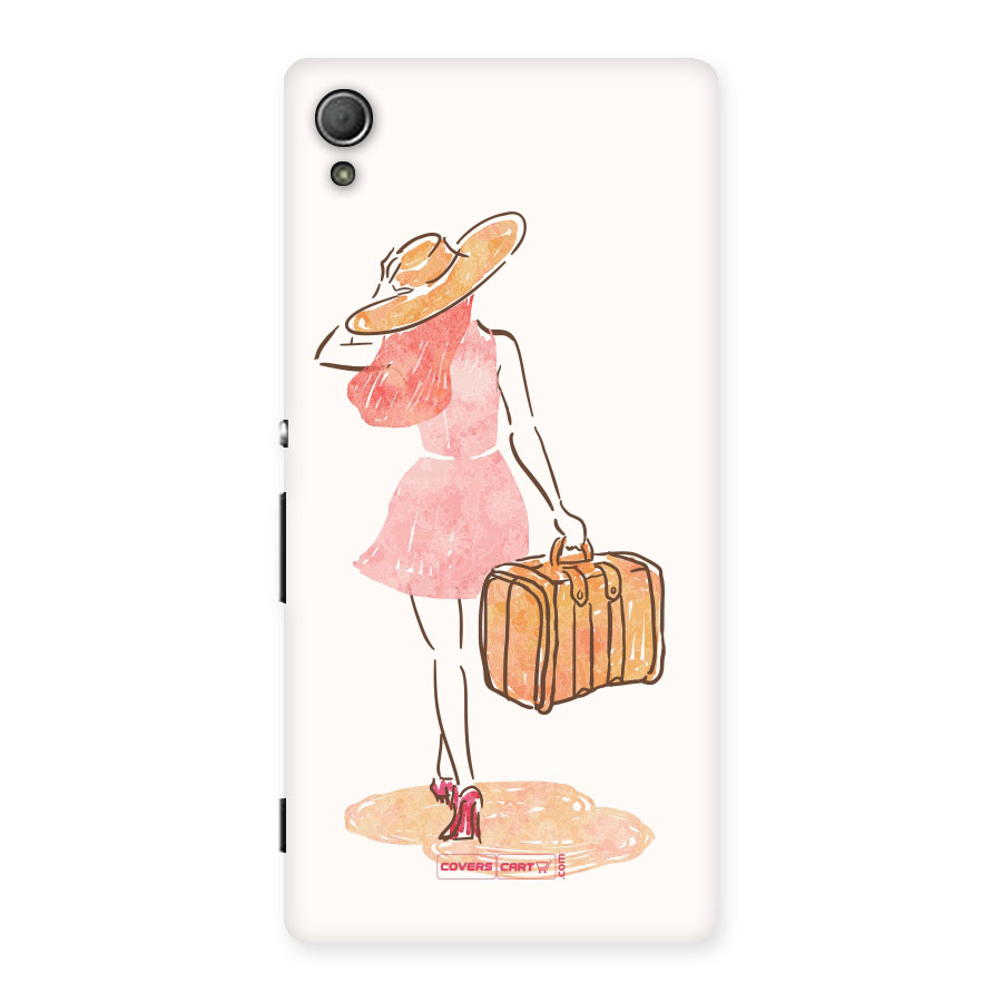 Travel Girl Back Case for Xperia Z4