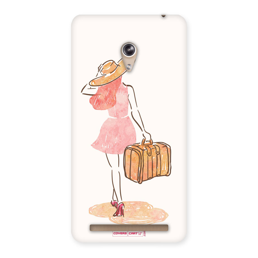 Travel Girl Back Case for Zenfone 6