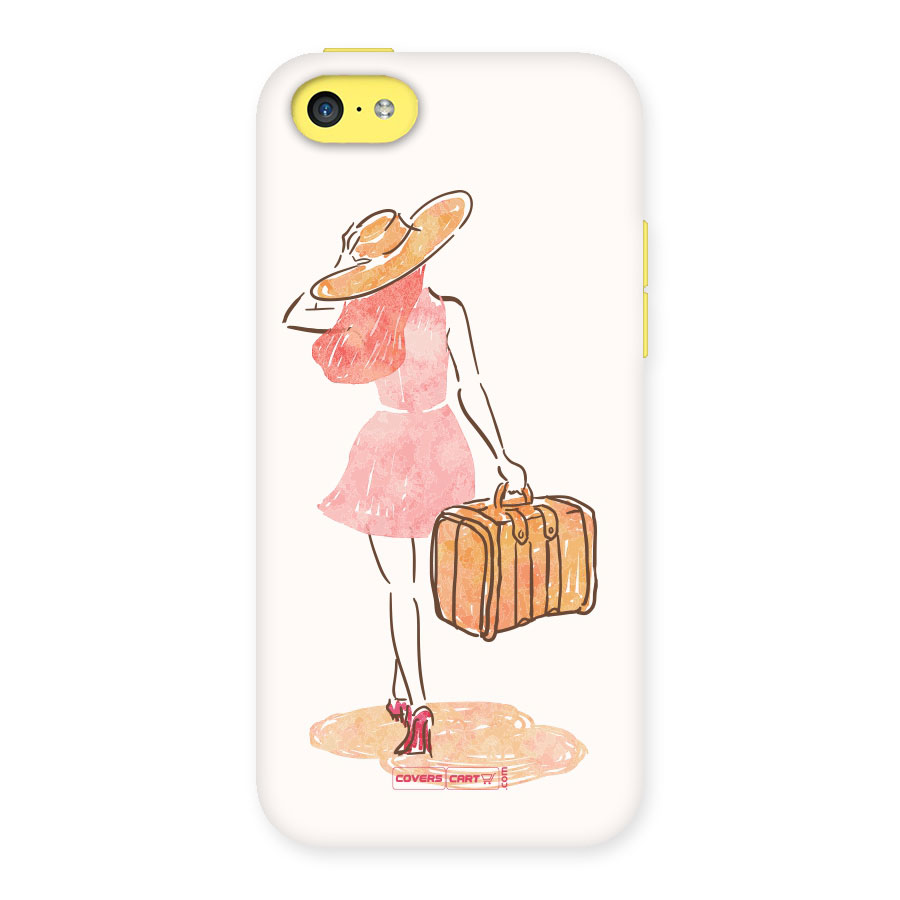 Travel Girl Back Case for iPhone 5C