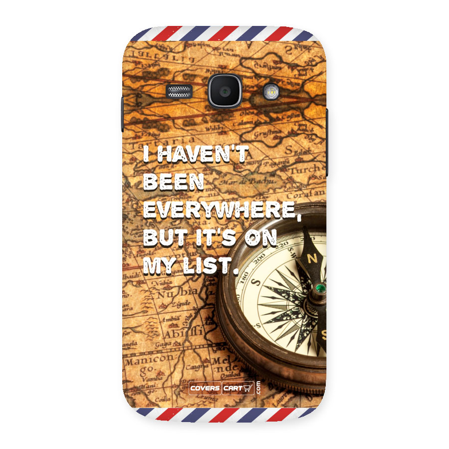 Travel Quote Back Case for Galaxy Ace 3