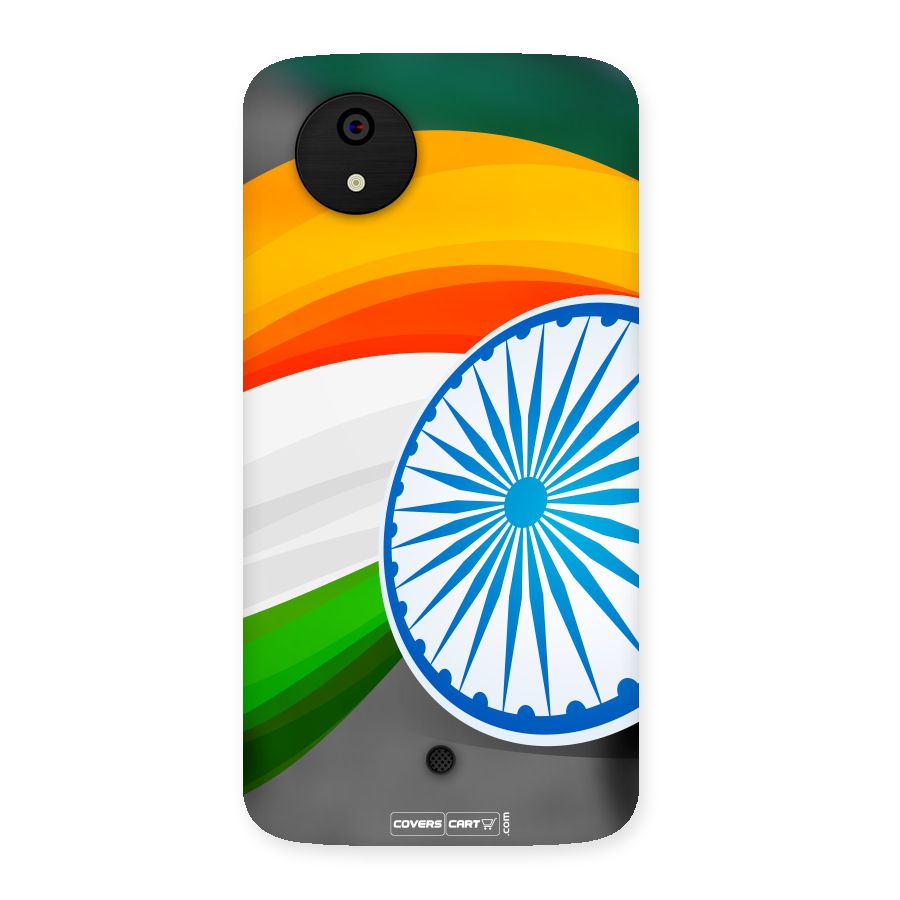 Tri Color Back Case for Micromax Canvas A1