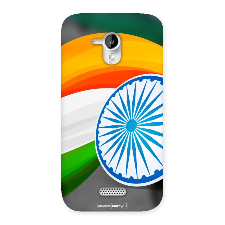 Tri Color Back Case for Micromax Canvas HD A116