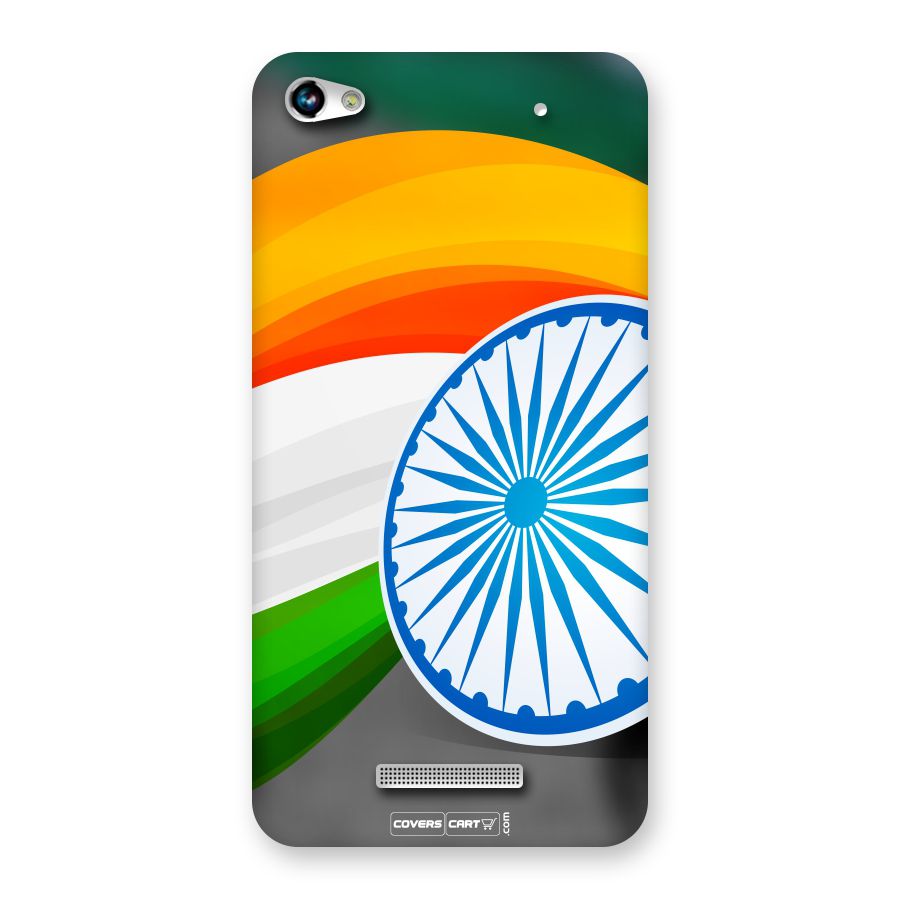 Tri Color Back Case for Micromax Hue 2