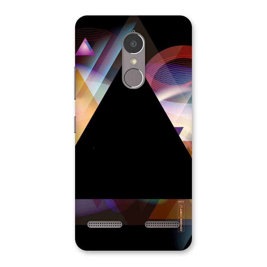 Triangle Black Abstract Back Case for Lenovo K6