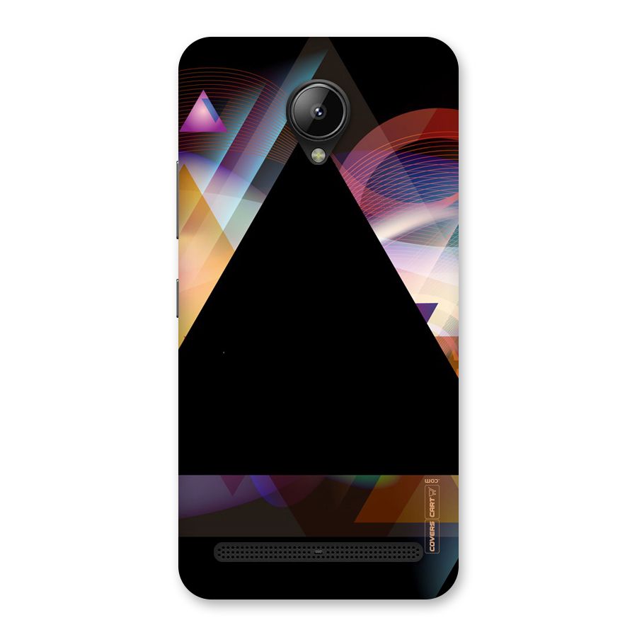 Triangle Black Abstract Back Case for Lenovo C2