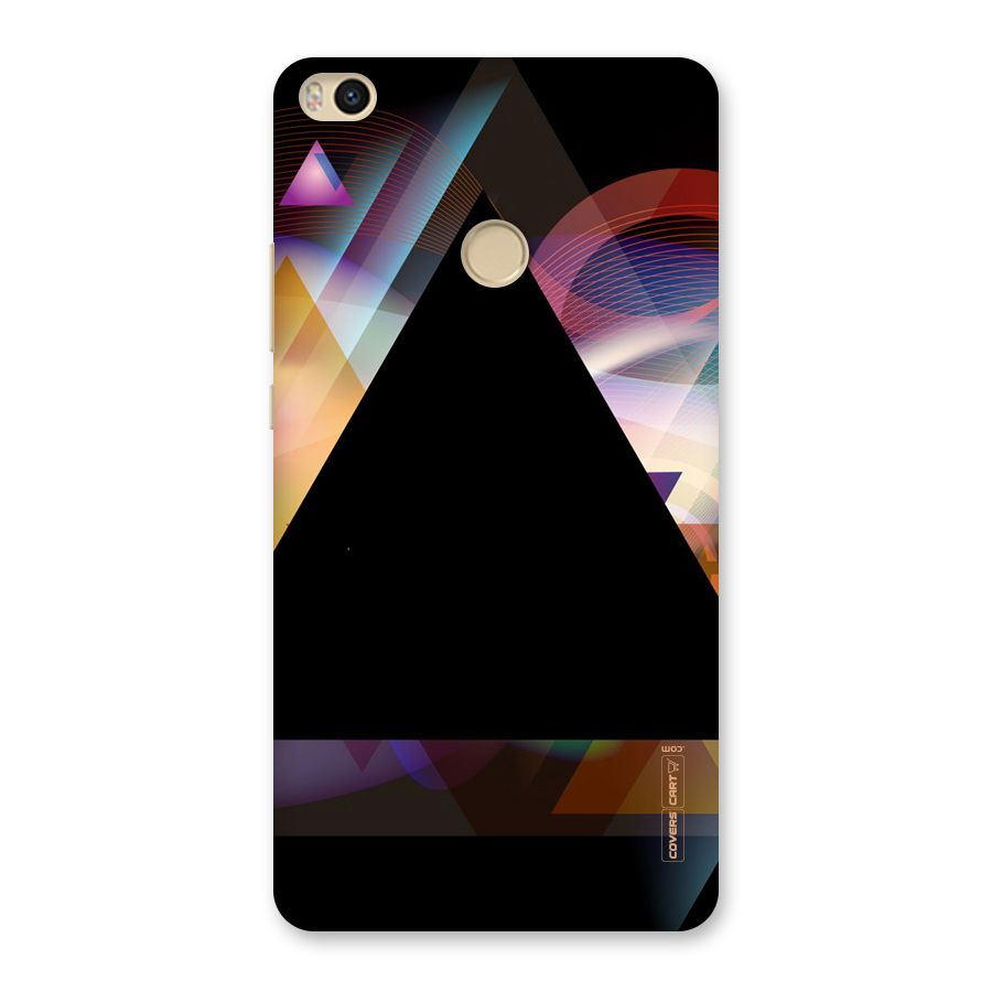 Triangle Black Abstract Back Case for Mi Max 2