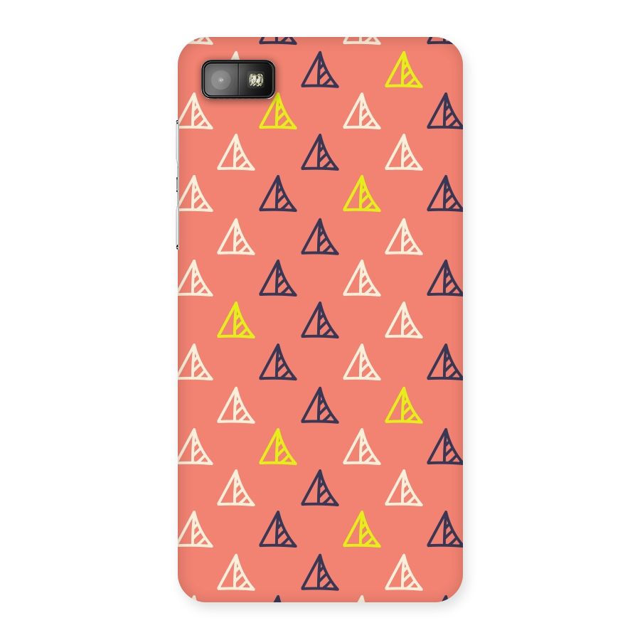 Triangular Boho Pattern Back Case for Blackberry Z10