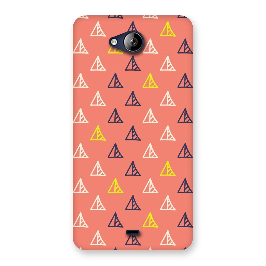 Triangular Boho Pattern Back Case for Canvas Play Q355