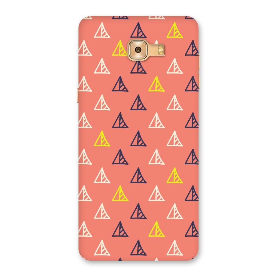 Triangular Boho Pattern Back Case for Galaxy C9 Pro