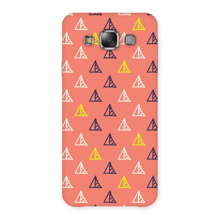 Triangular Boho Pattern Back Case for Galaxy E7