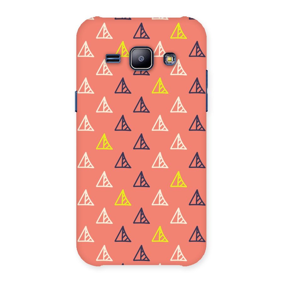 Triangular Boho Pattern Back Case for Galaxy J1