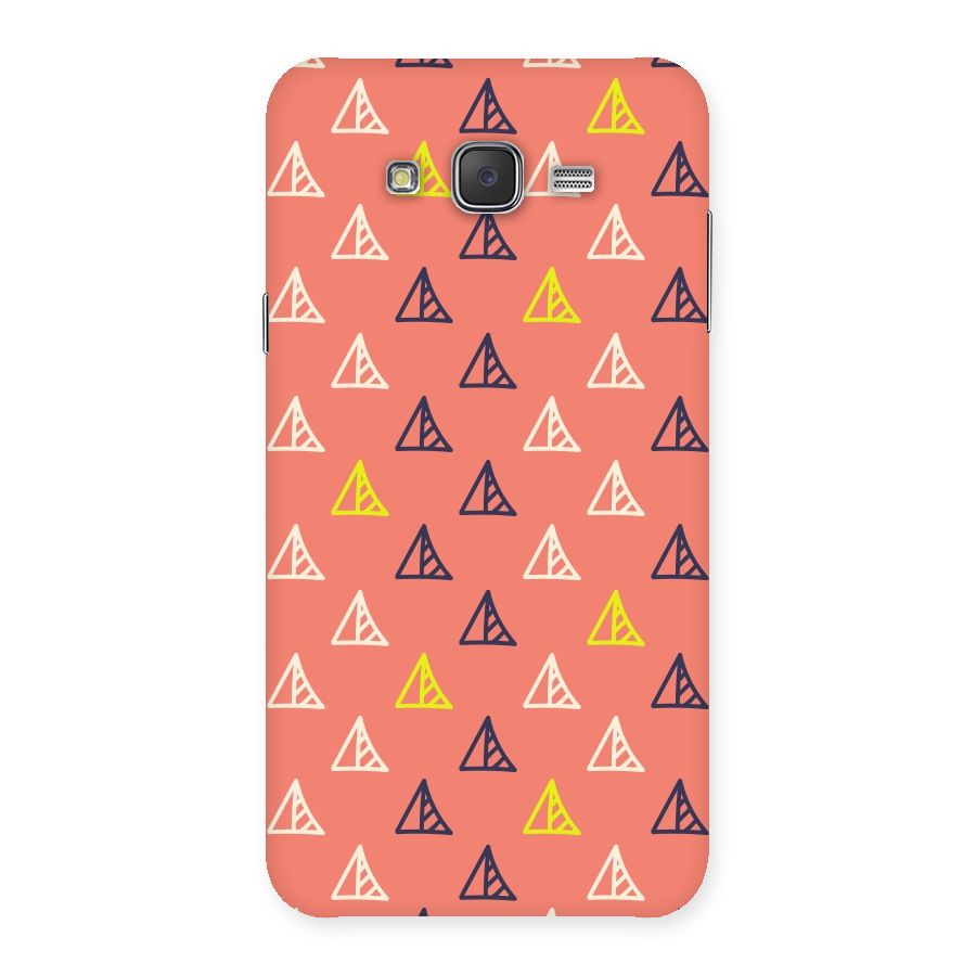 Triangular Boho Pattern Back Case for Galaxy J7