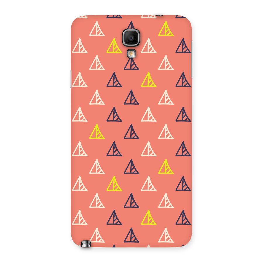 Triangular Boho Pattern Back Case for Galaxy Note 3 Neo