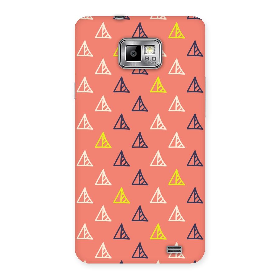 Triangular Boho Pattern Back Case for Galaxy S2