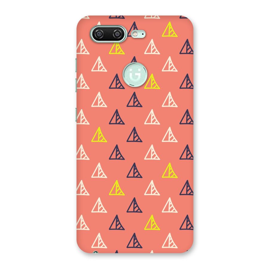 Triangular Boho Pattern Back Case for Gionee S10
