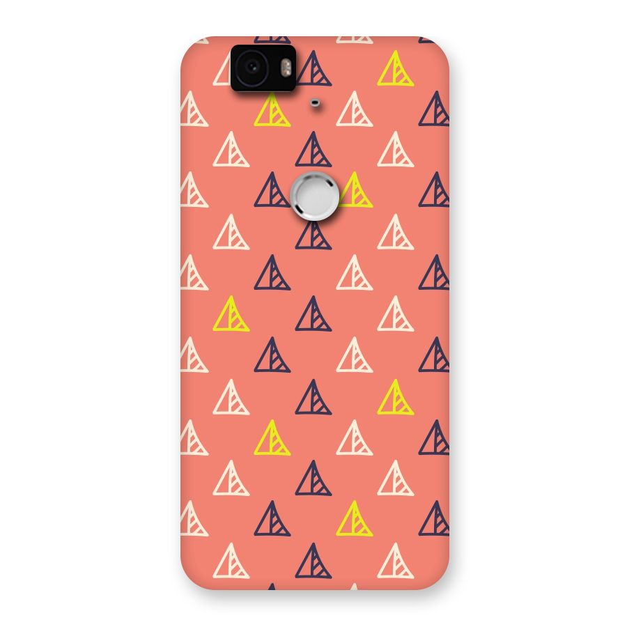 Triangular Boho Pattern Back Case for Google Nexus-6P