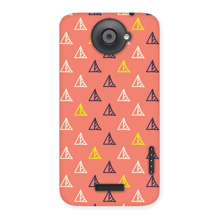 Triangular Boho Pattern Back Case for HTC One X