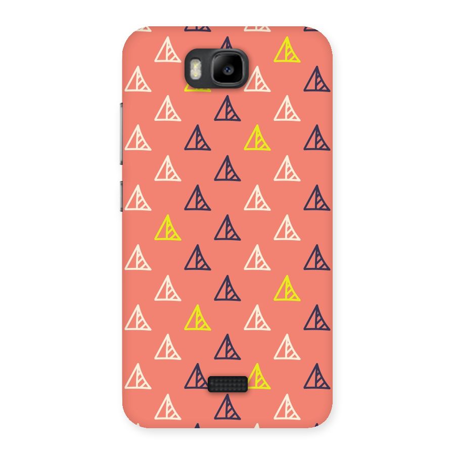 Triangular Boho Pattern Back Case for Honor Bee