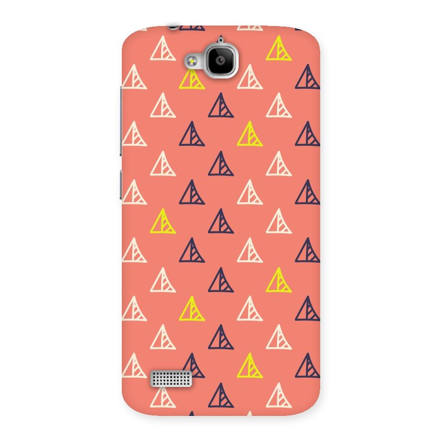 Triangular Boho Pattern Back Case for Honor Holly