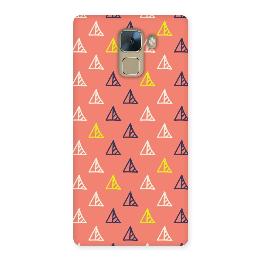 Triangular Boho Pattern Back Case for Huawei Honor 7