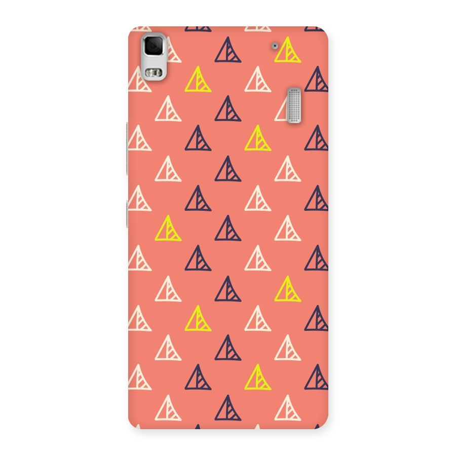 Triangular Boho Pattern Back Case for Lenovo A7000