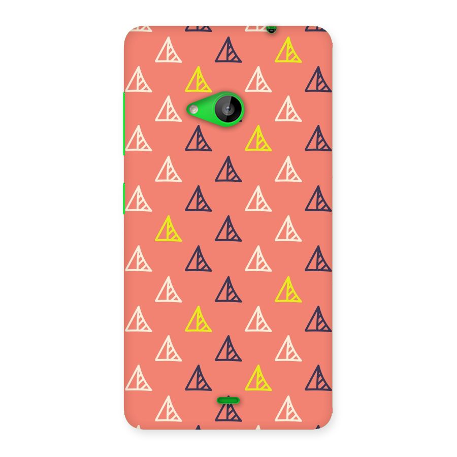 Triangular Boho Pattern Back Case for Lumia 535