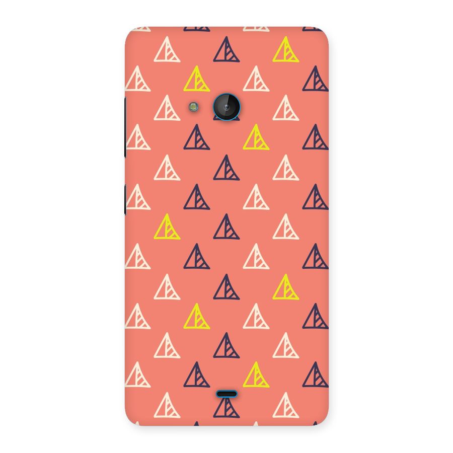 Triangular Boho Pattern Back Case for Lumia 540
