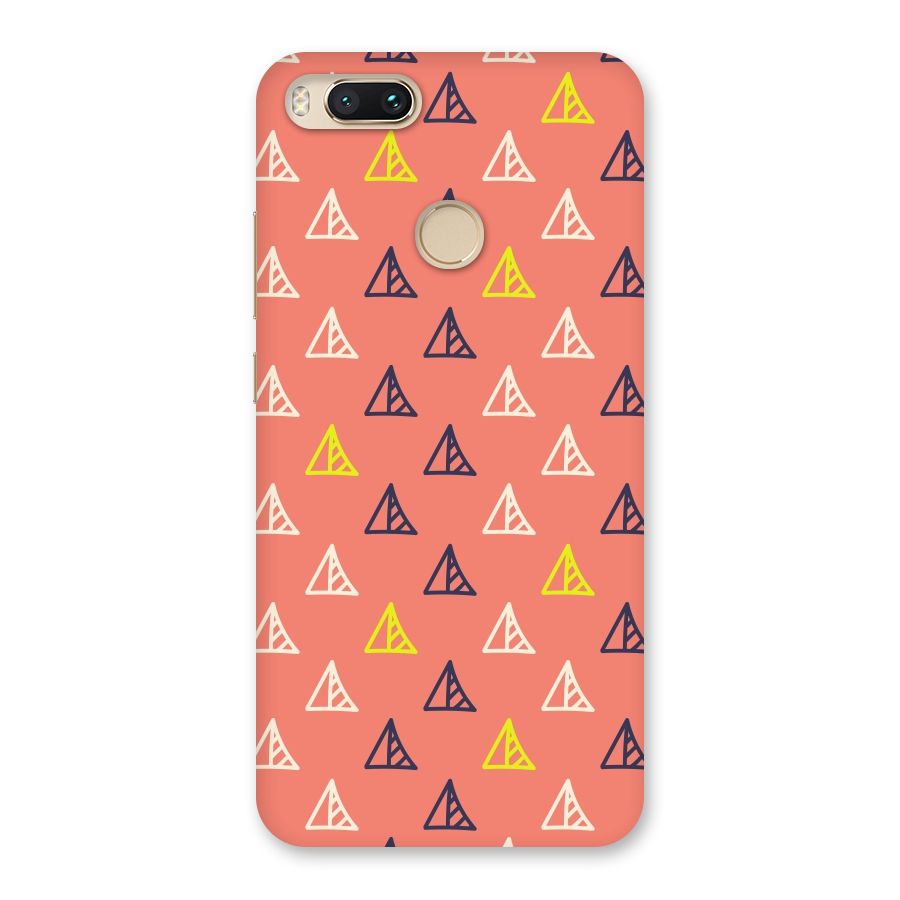 Triangular Boho Pattern Back Case for Mi A1