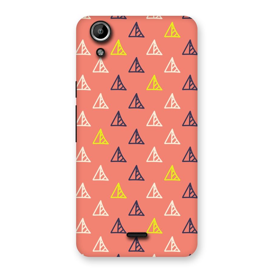 Triangular Boho Pattern Back Case for Micromax Canvas Selfie Lens Q345