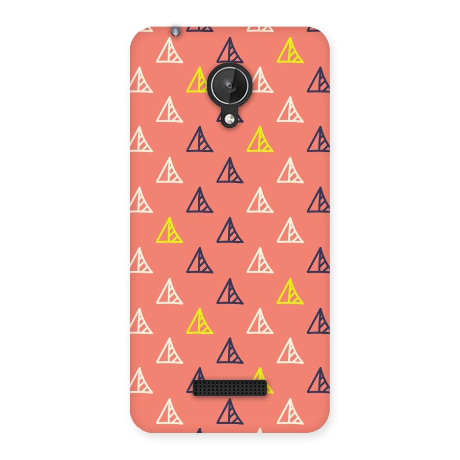 Triangular Boho Pattern Back Case for Micromax Canvas Spark Q380