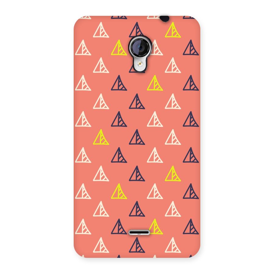 Triangular Boho Pattern Back Case for Micromax Unite 2 A106