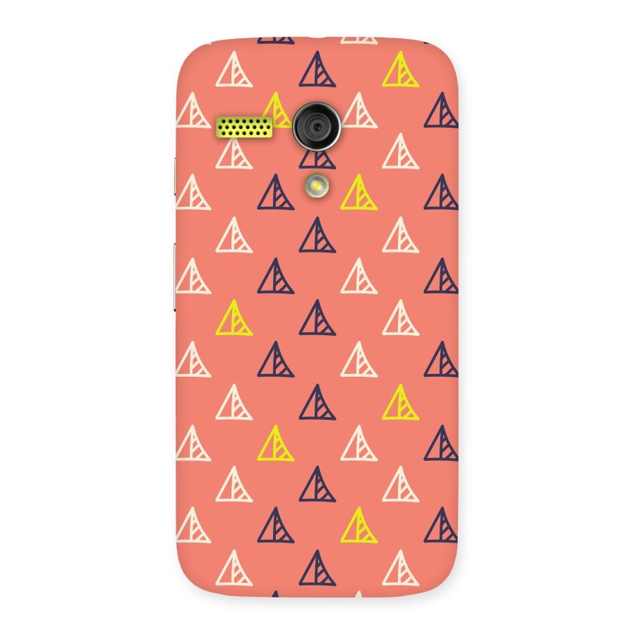 Triangular Boho Pattern Back Case for Moto G