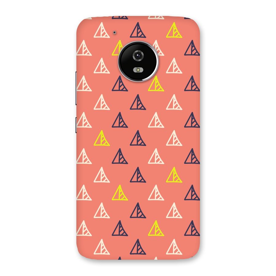 Triangular Boho Pattern Back Case for Moto G5