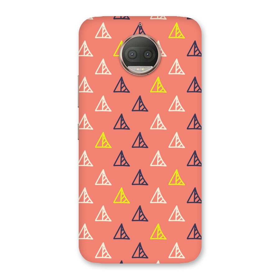 Triangular Boho Pattern Back Case for Moto G5s Plus