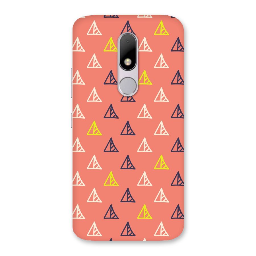 Triangular Boho Pattern Back Case for Moto M