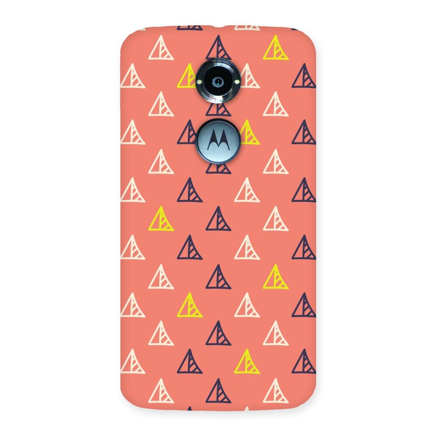 Triangular Boho Pattern Back Case for Moto X 2nd Gen