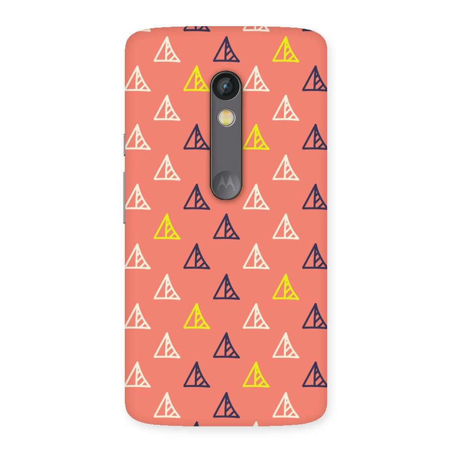 Triangular Boho Pattern Back Case for Moto X Play