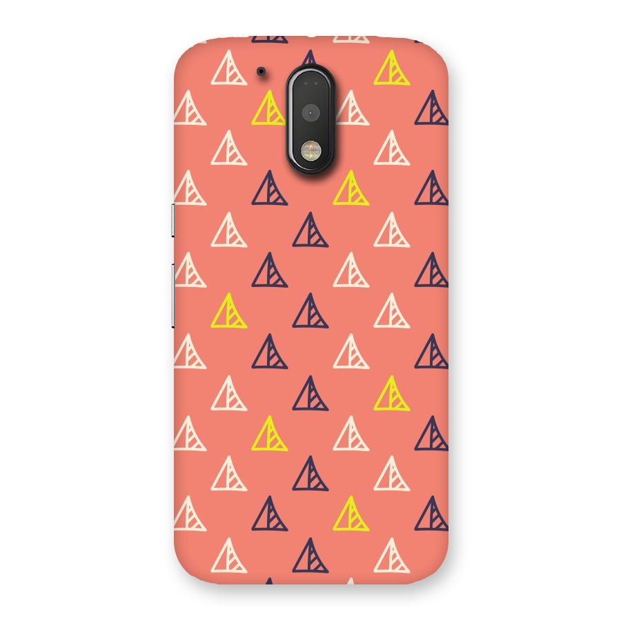 Triangular Boho Pattern Back Case for Motorola Moto G4