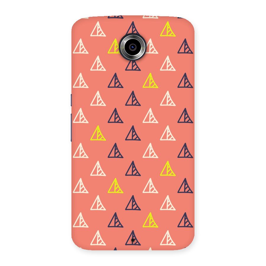 Triangular Boho Pattern Back Case for Nexsus 6