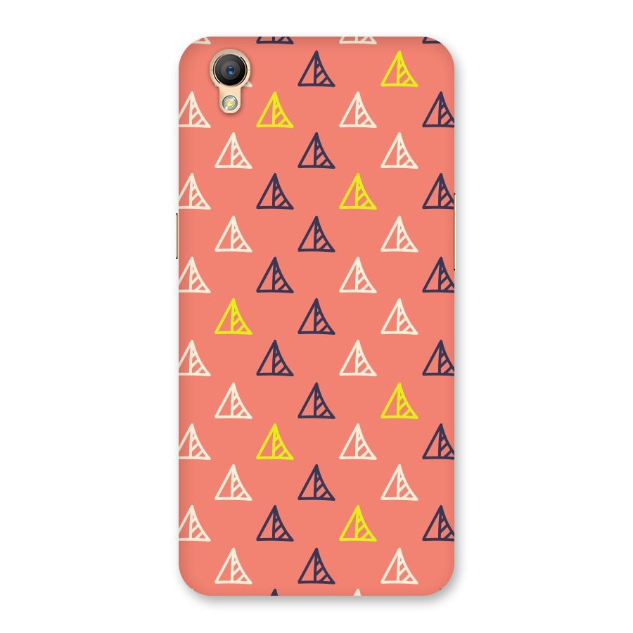 Triangular Boho Pattern Back Case for Oppo A37