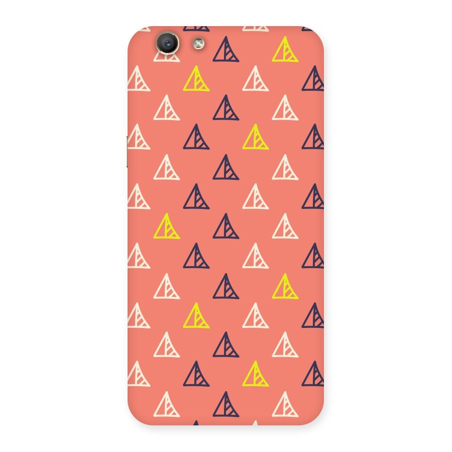 Triangular Boho Pattern Back Case for Oppo F1s