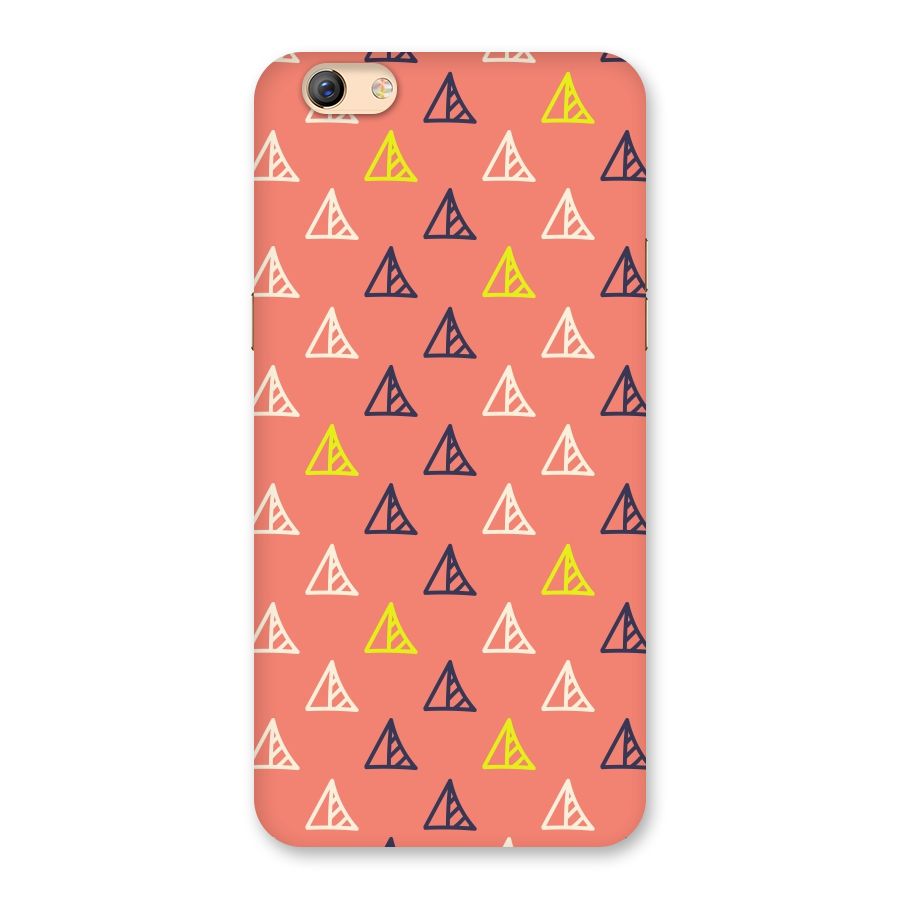 Triangular Boho Pattern Back Case for Oppo F3 Plus