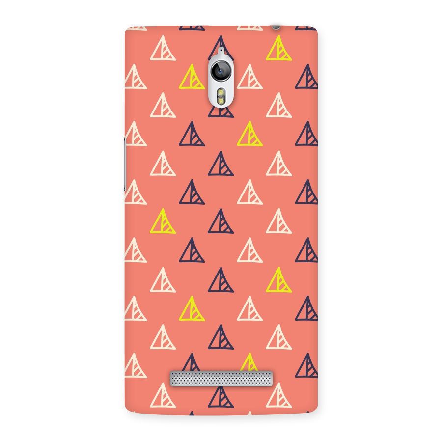 Triangular Boho Pattern Back Case for Oppo Find 7