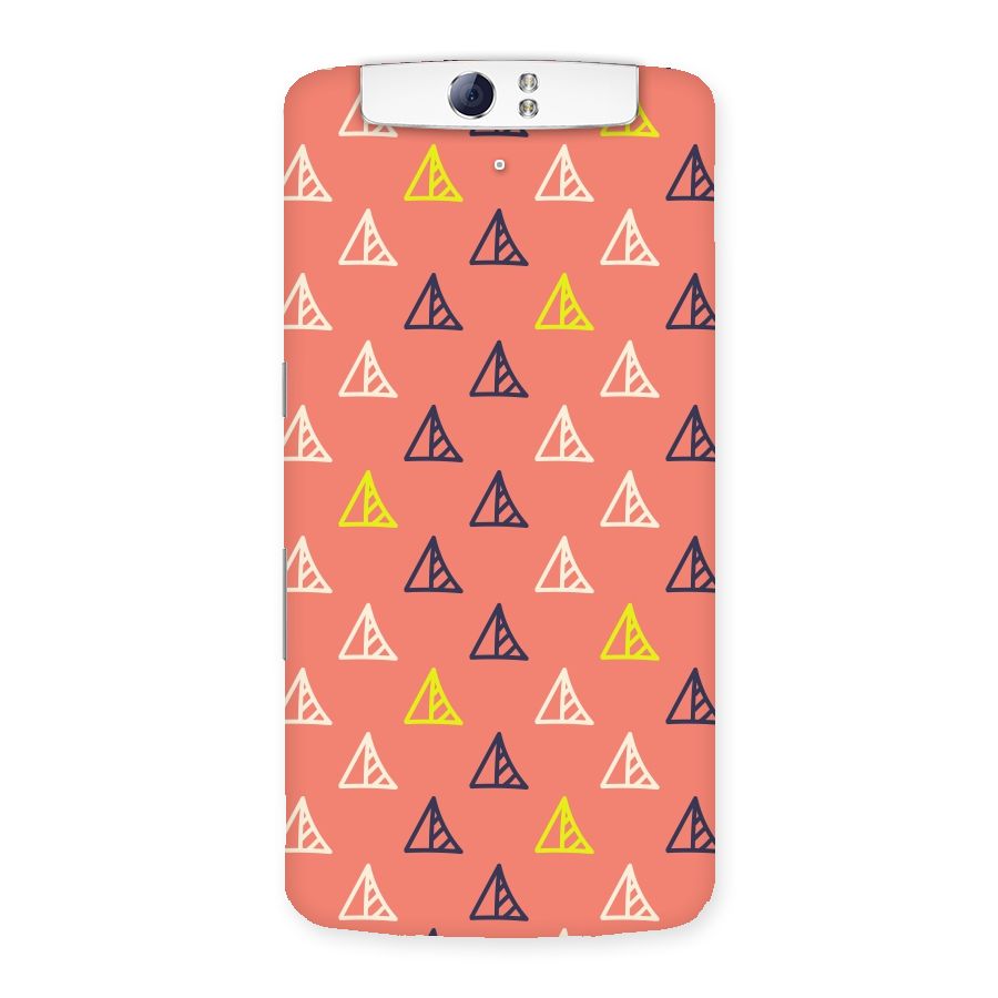 Triangular Boho Pattern Back Case for Oppo N1