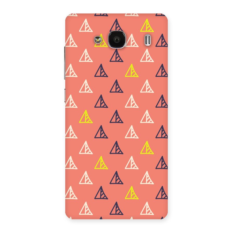 Triangular Boho Pattern Back Case for Redmi 2