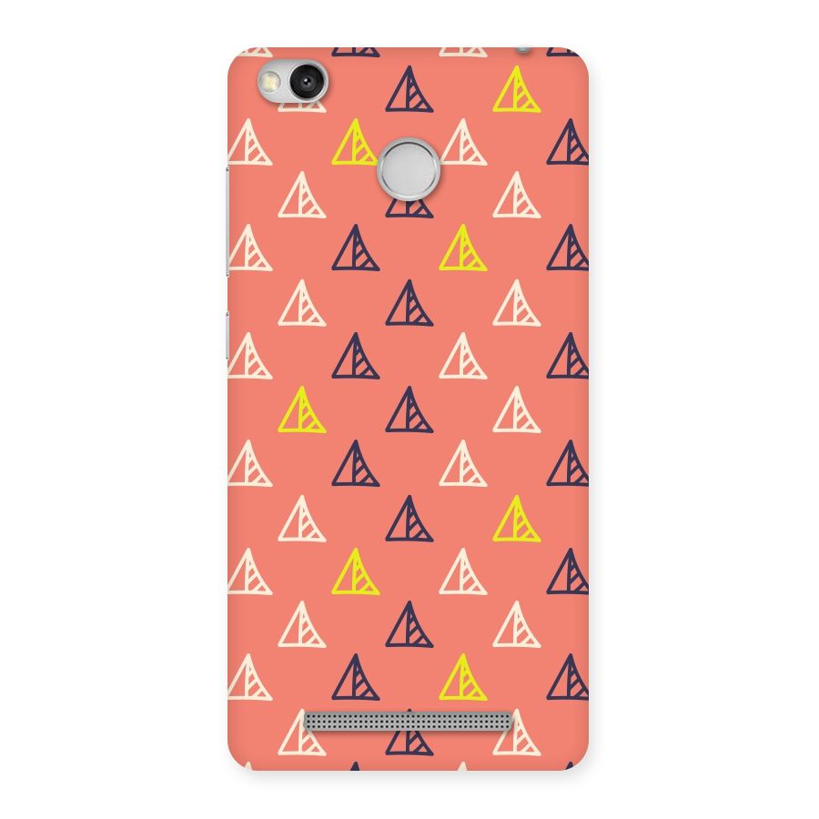 Triangular Boho Pattern Back Case for Redmi 3S Prime