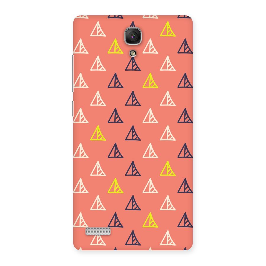 Triangular Boho Pattern Back Case for Redmi Note