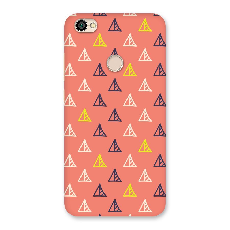 Triangular Boho Pattern Back Case for Redmi Y1 2017