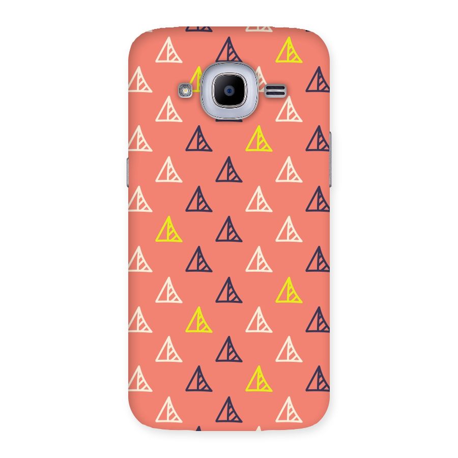 Triangular Boho Pattern Back Case for Samsung Galaxy J2 2016